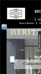 Mobile Screenshot of heritagetonsorial.com